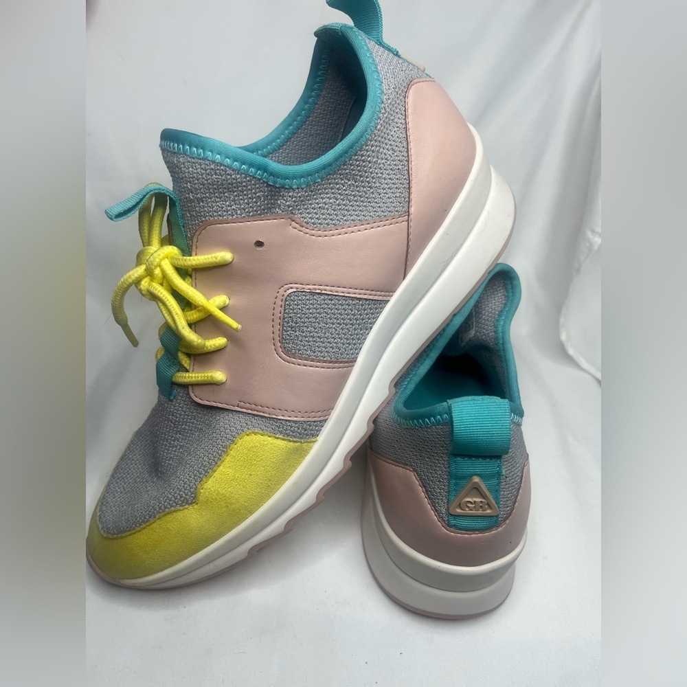 GIANNI BINI Pastel Finish Line Sneakers - ready for summer!